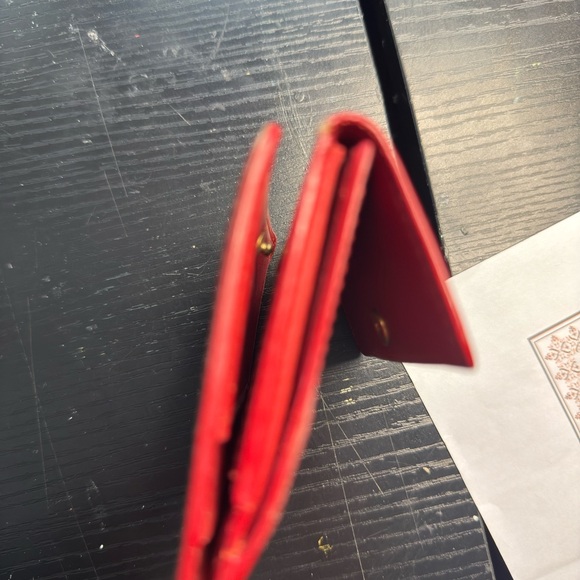 NEW PRICE CUT Closet Clear Out! Beautiful Louis Vuitton Red monogram Wallet - Picture 9 of 13